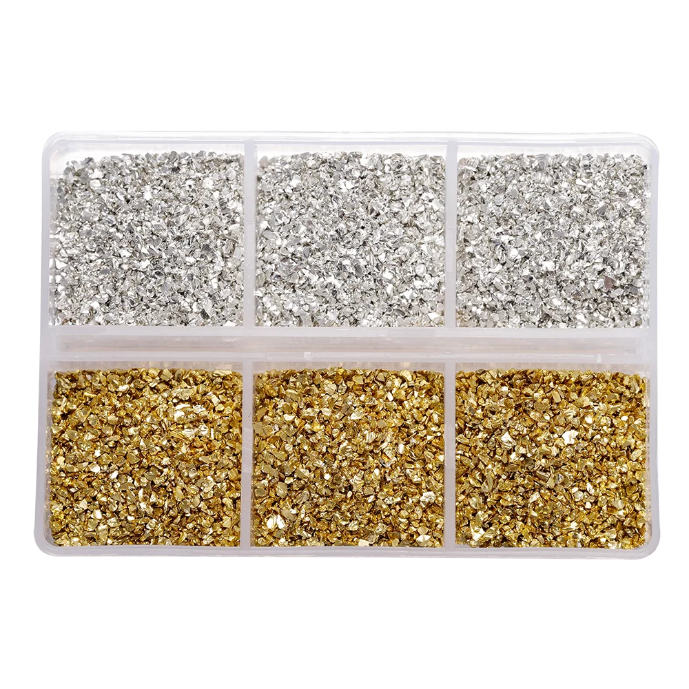 30g/Box Crushed Glass Stones Resin Filling Irregular Broken Stone for DIY Epoxy Resin alternate view