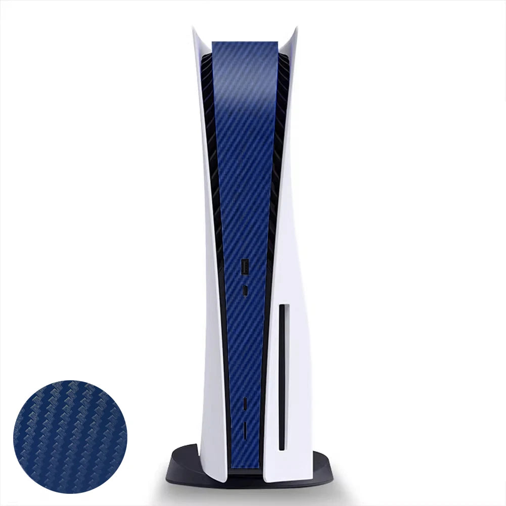 PS5 Middle Side Skin Sticker | Waterproof Decal Cover for PlayStation 5 Disc Console close-up view
