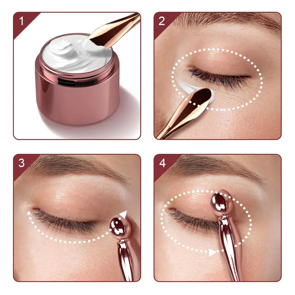 2in1 Mini Eye Massage Stick | Dual-Ended Facial Spoon and Massage Tool alternate view