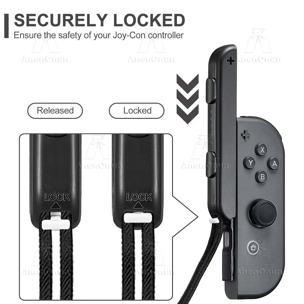 Wrist Strap for Switch/Switch OLED Joycon Replacement Parts | Gaming Accessory Kit alternate view