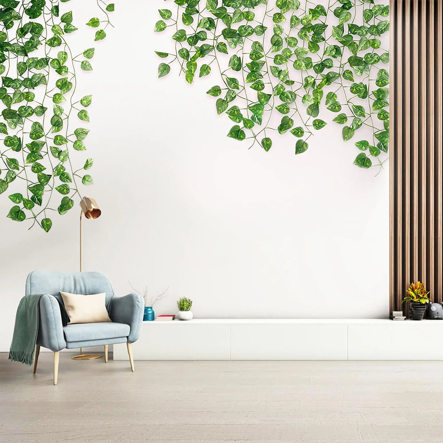 200Cm Green Vine Silk Artificial Ivy Hanging additional angle