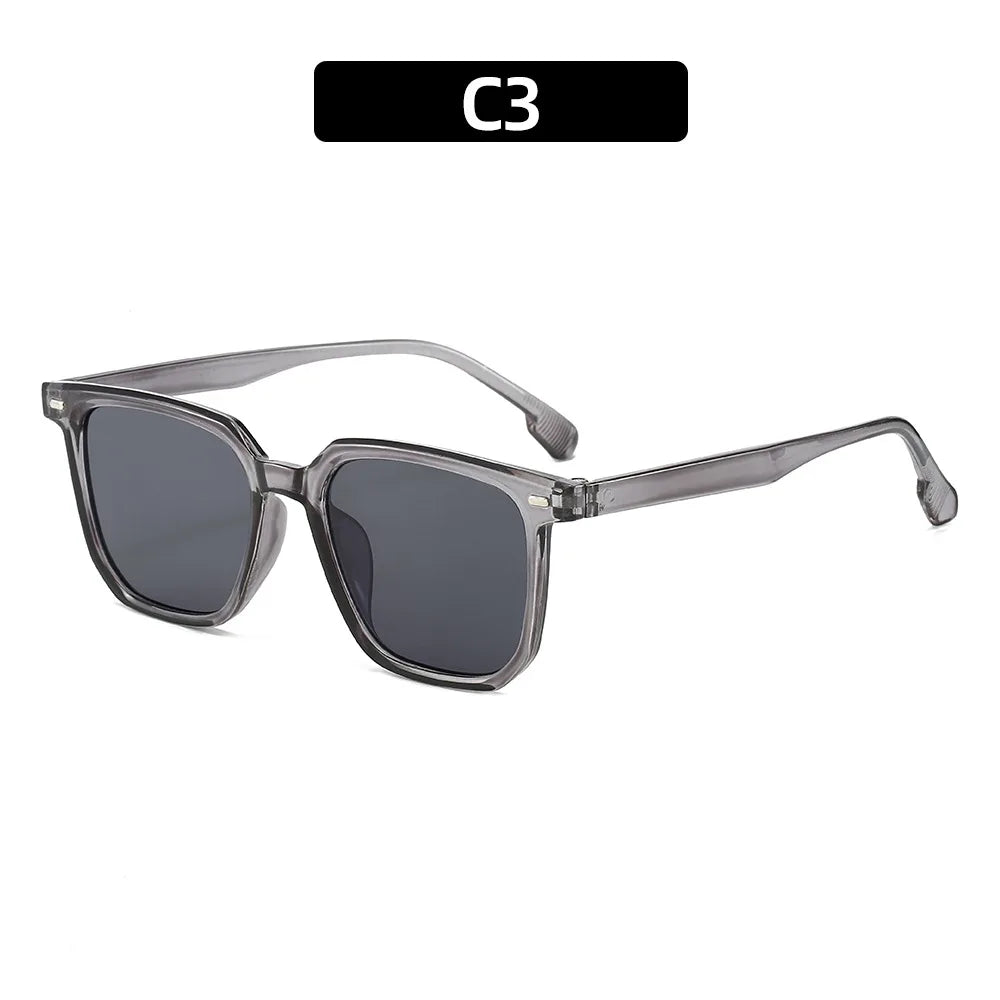 2025 Fashion New Sunglasses Men High Quality Retro Square Sunglasses Women Retro Sunglasses Women Classic Oculos De Sol Feminino