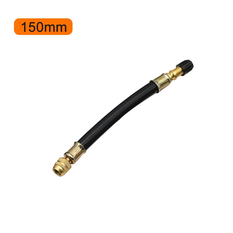 Truck Valve Extension Flexible Bus Tire Valve Extension Rubber Tyre Valve Stem Extender Tire Nipple Adaptor
