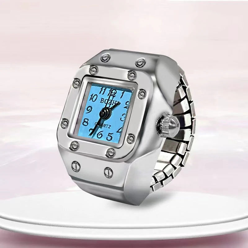 Roman Numeral Punk Gothic Finger Clock Jewelry