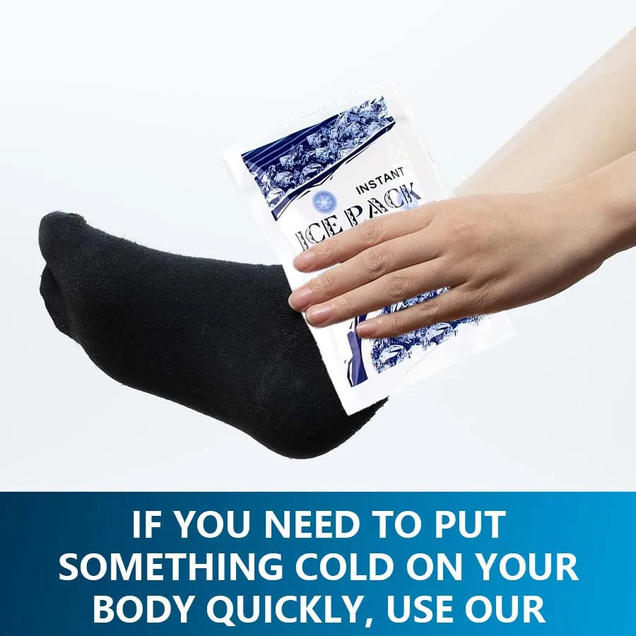 Instant Cold Pack Disposable Ice Packs for Injuries Swelling Inflammation | First Aid alternate view