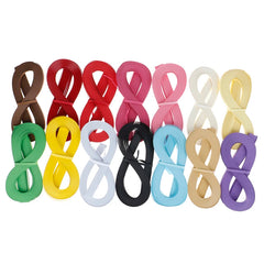 120pcs/pack Rainbow Paper Quilling Strips Set 5mm 53cm Flower Gift Paper For Craft DI alternate view