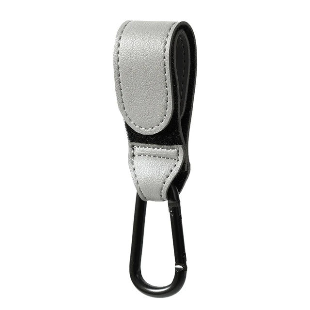 Baby Stroller Hook PU Leather Pram Hanger alternate view