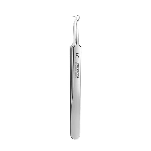 Ultra-Fine Blackhead Remover Tweezers | Precision Acne Extraction Tool detail view