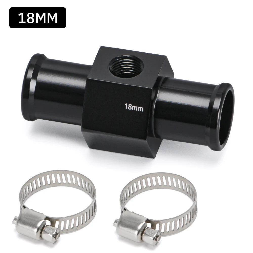 Aluminum Water Temperature Sensor Adapter 28-40mm Hose