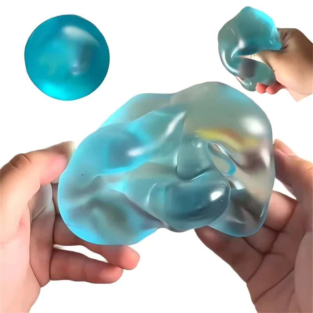 Blue Maltose Squishy Toy | Slow Rebound Decompression Sensory Fidget lifestyle view