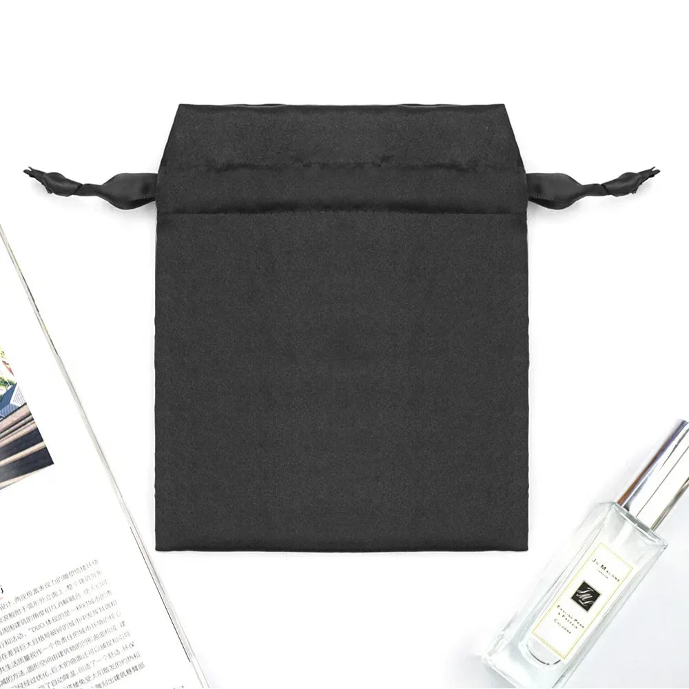 Silk Sleep Eye Mask for Women | Travel Blindfold with Light Blocking additional angle