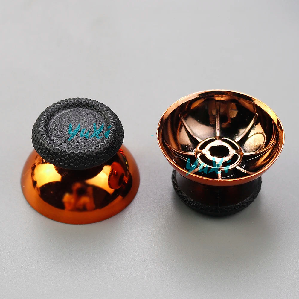 PS5 3D Analog Joystick Grip Caps | 2-Pack Thumbstick Covers for PlayStation 5 Controll close-up view