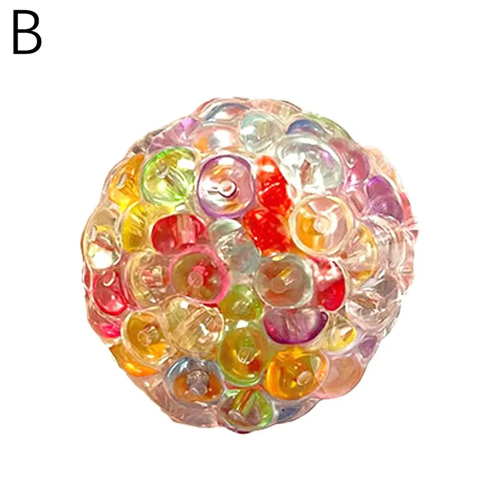Creative Explosion Beads Squishy Balls | Slow Rebound Stress Relief Fidget Toy alternate view