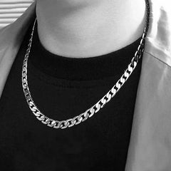 925 Sterling Silver Necklace For Men's Women 16/18/20/22/24 Inches Classic 6MM Chain Luxury Jewelry