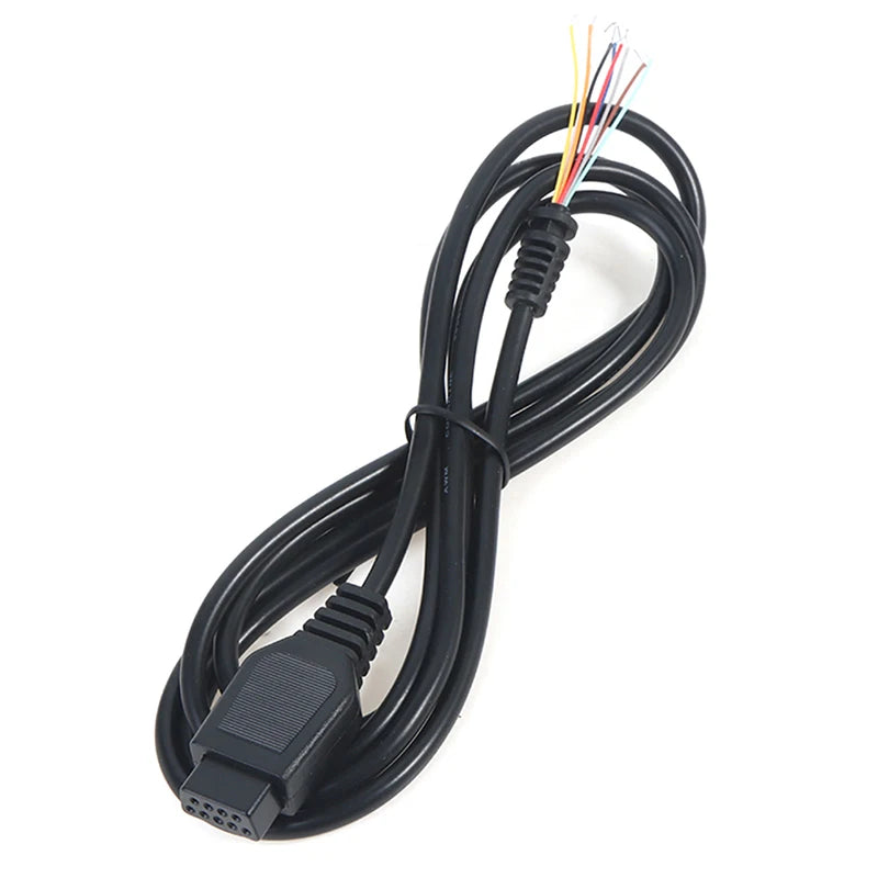 9 Pin 1.5M Extension Cable for Sega Genesis 2 MD2 Controller | Gamepad Cord alternate view
