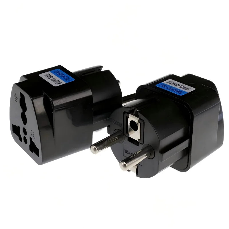 International Travel Power Adapter to Euro Plug Converter alternate view