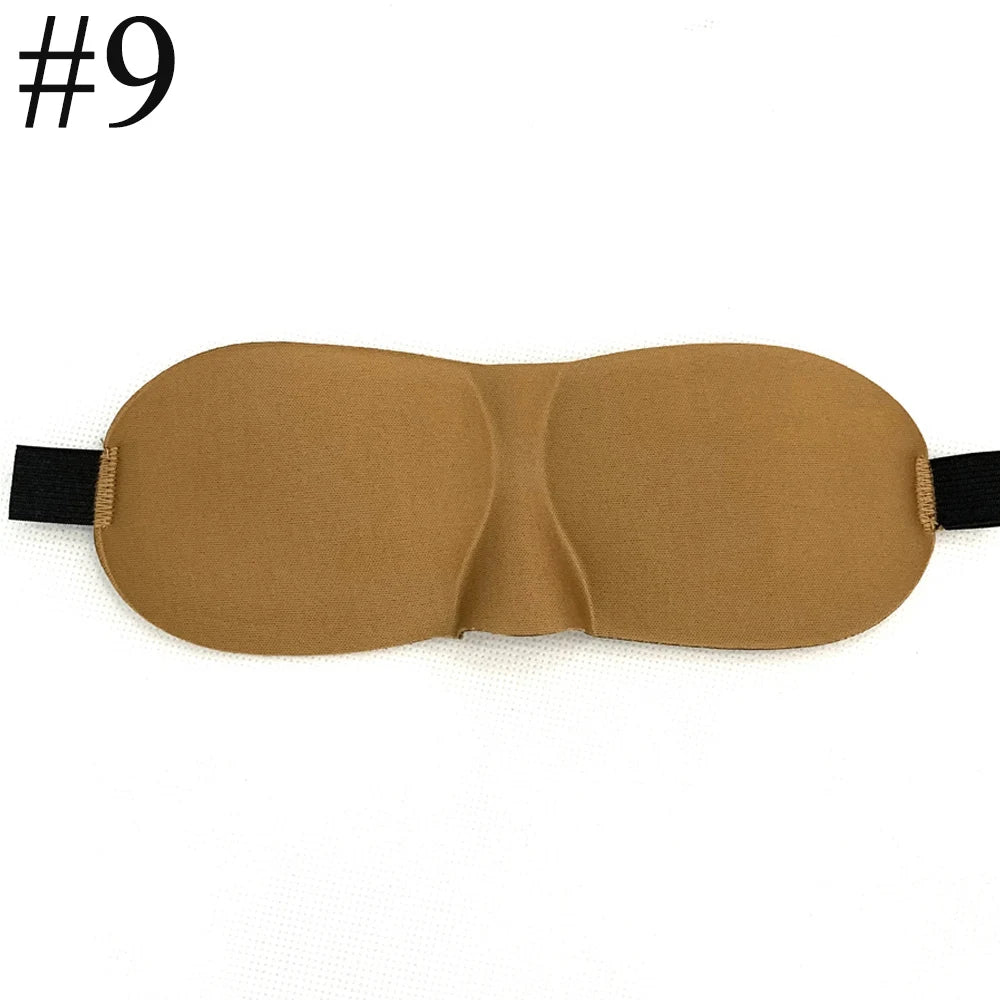 Tcare 3D Contoured Sleep Eye Mask | Light Blocking Blindfold for Men and Women close-up view