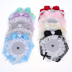 Cute Lolita Badge Display Holder For Ita Bag Anime Handmade Badge Rosette Accessory De close-up view