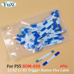 PS5 BDM-030 Replacement Flex Cable Set | Power Switch and Trigger Button Repair Kit alternate view