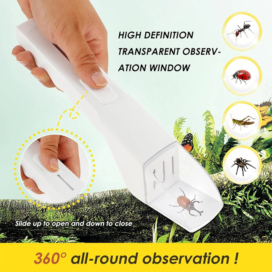 Fly Trap Insect Catcher | Safe and Humane Bug Catcher for Indoor and Outdoor Use