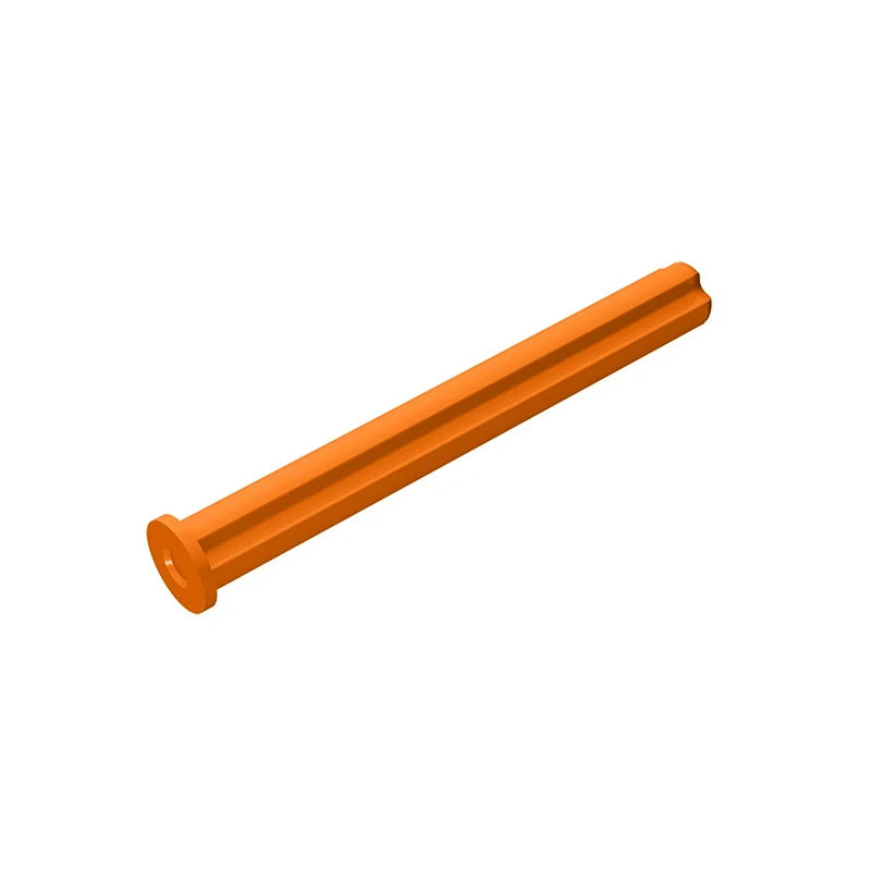 Gobricks GDS-908 Plate 2 x 4 Technical, Axle 5 with Stop | Building Block for MOC and close-up view