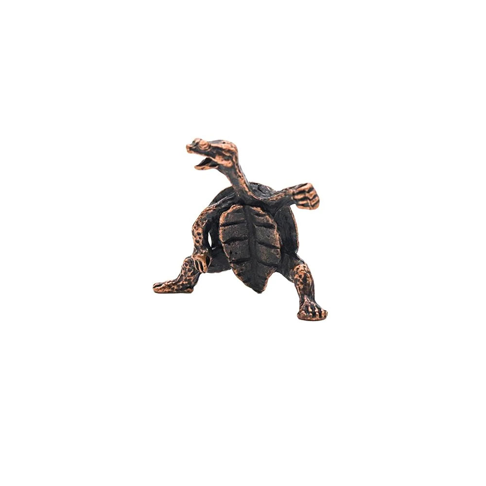 Antique Alloy Kung Fu Turtle Incense Holder | Home Decor Line Incense Burner alternate view