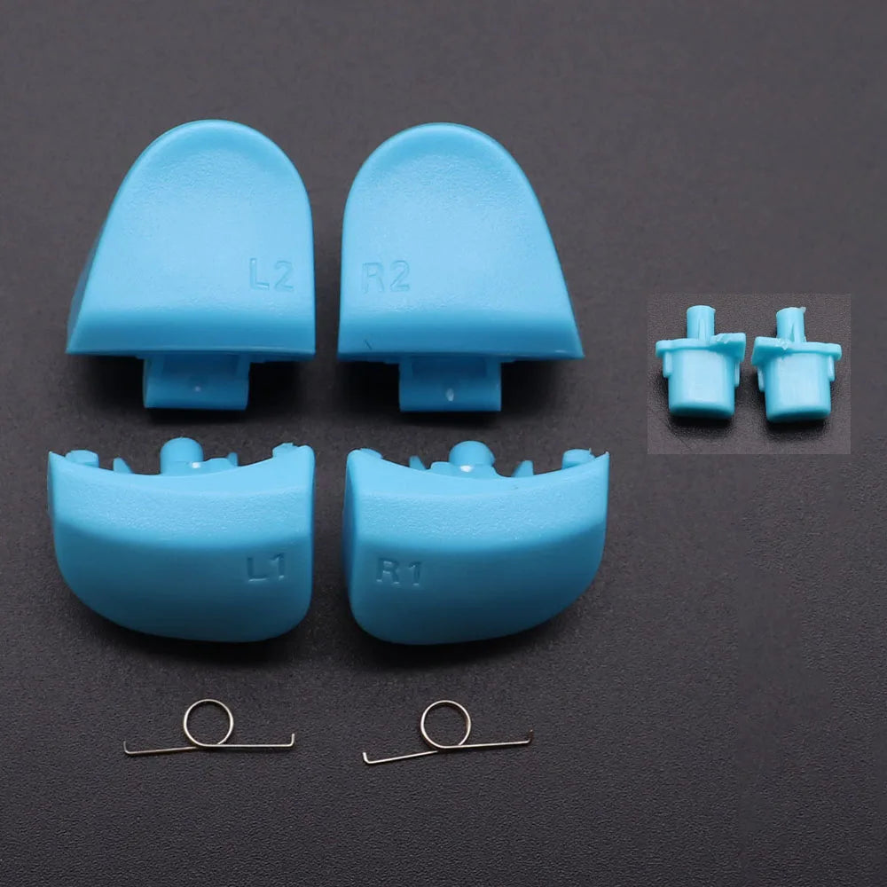 PS5 V3 BDM-030 Controller L1 R1 L2 R2 Trigger Buttons and Springs Replacement Set | Ga close-up view