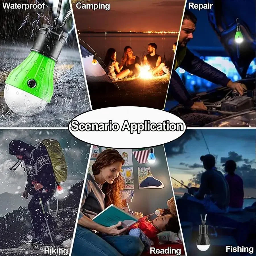 Portable Camping Light | Super Bright LED Lantern Bulb for Emergencies additional angle