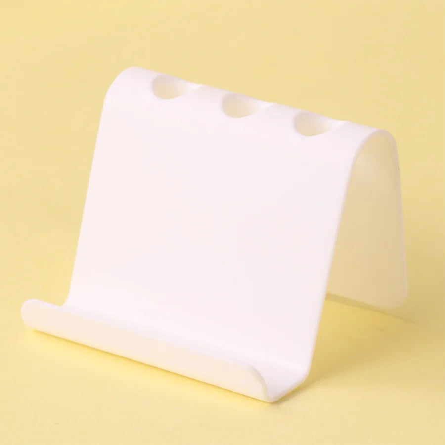 Mini Portable Kitchen Phone Holder Universal Movable Mini Lazy Bracket Fashion Convenience Cellphone Tablet Mount Plastic Stand