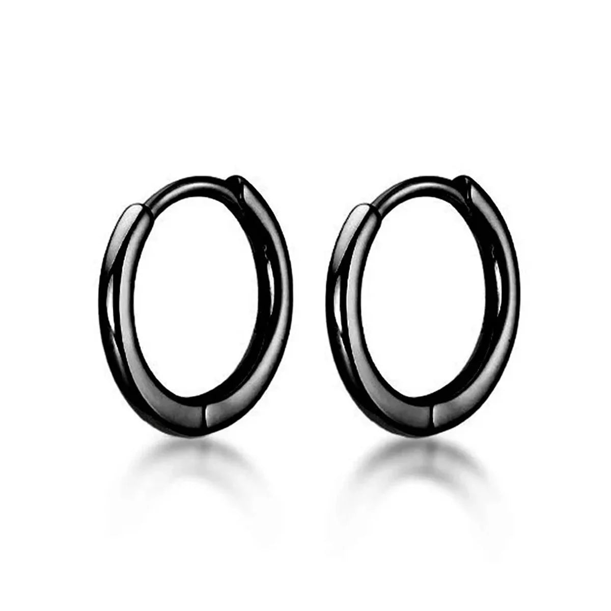 1/15Pairs Punk Cool Gothic Stainless Steel Stud Earrings Set for Men Women,Fashion Tr lifestyle view