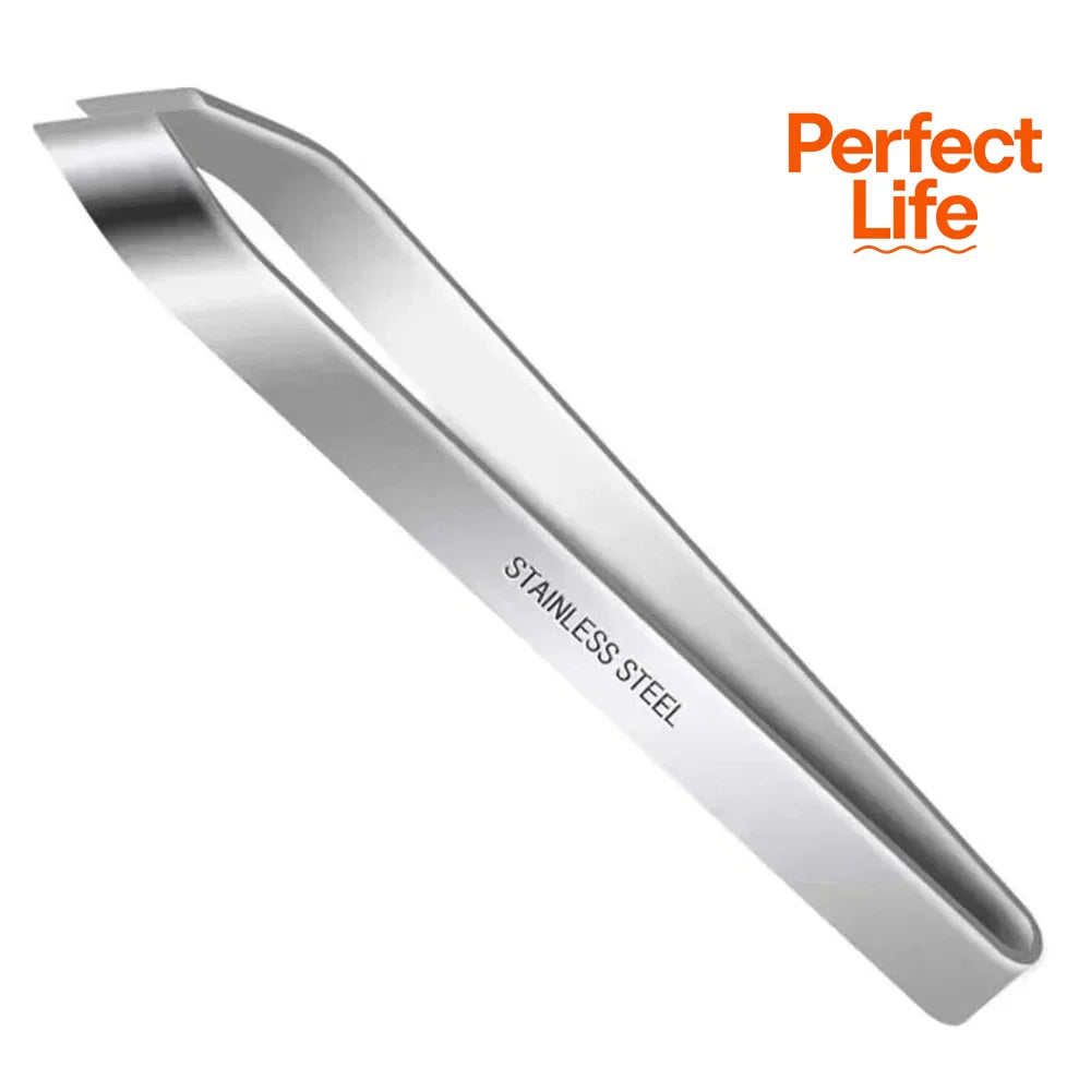 Stainless Steel Fish Bone Tweezers Pincer Clip Puller Remover Tongs Plucking Clamp Ki alternate view