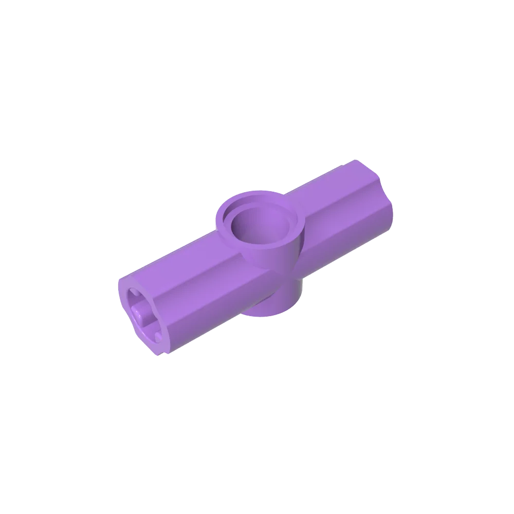 Gobricks GDS-917 Technical Axle and Pin Connector Angled 180 Degrees | Compatible with close-up view
