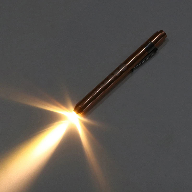 LED Medical Penlight with Pupil Gauge | Reusable Pocket Flashlight for Nurses and Doc lifestyle view