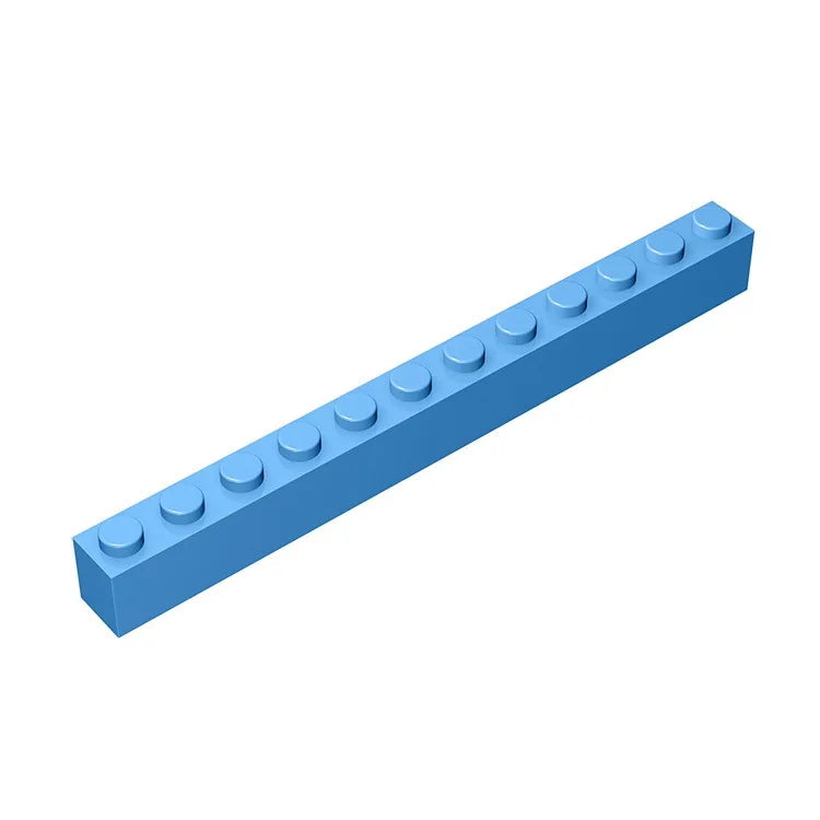 Gobricks GDS-538 Brick 1 x 12 | Compatible Building Block Pieces for DIY Construction close-up view