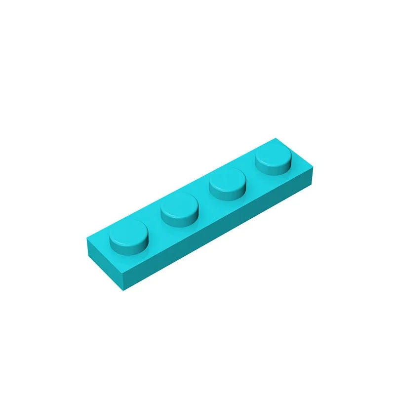 Gobricks GDS-504 Platte 1 x 4 | Kompatible Bausteine