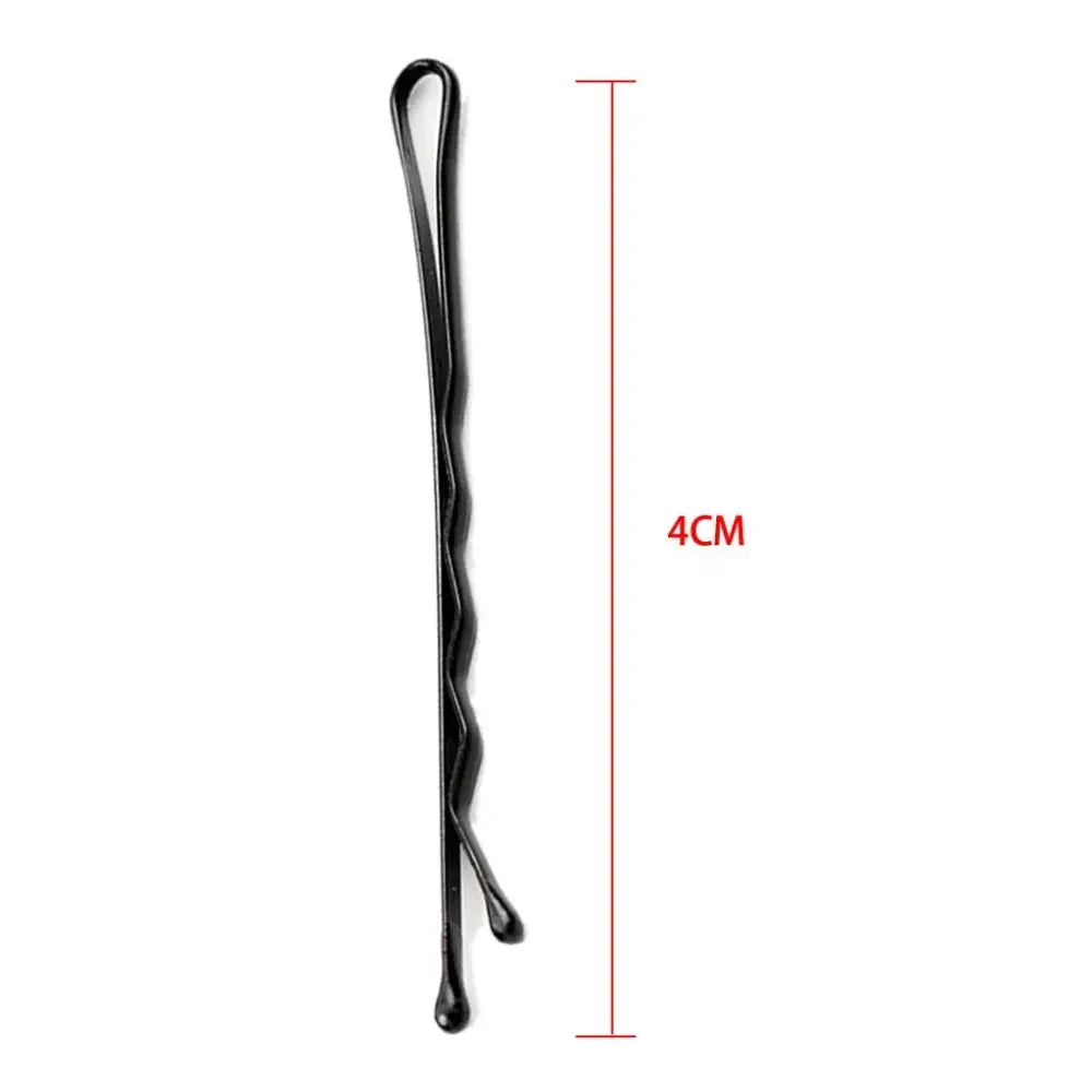 60pcs/card Professional Makeup Hair Maker Accessory Round Toe Black Hair Clip Bobby Pins Tool Tools Hot Sale