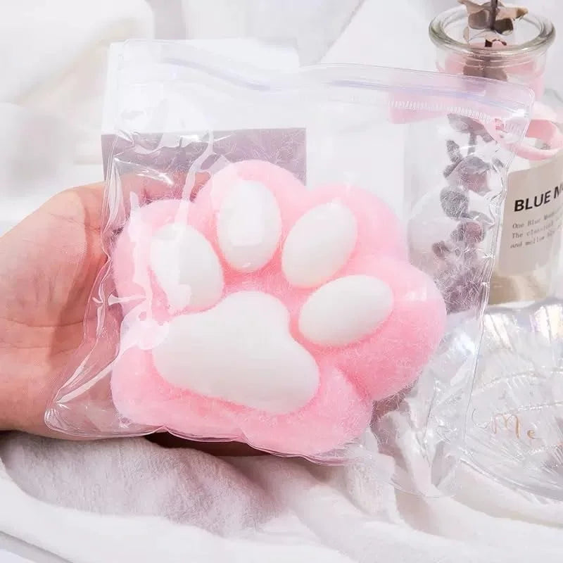 Cat Paw Squishy Toy | Cute Fufu Stress Relief Fidget for Kids and Adults lifestyle view