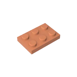 Gobricks GDS-510 Platte 2 x 3 | Kompatibler Baustein für DIY-Projekte