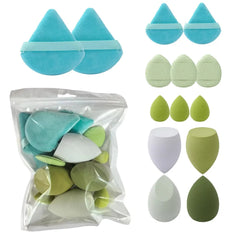 14PCS Makeup Sponge Set | Foundation Blender & Powder Puff Kit alternate view