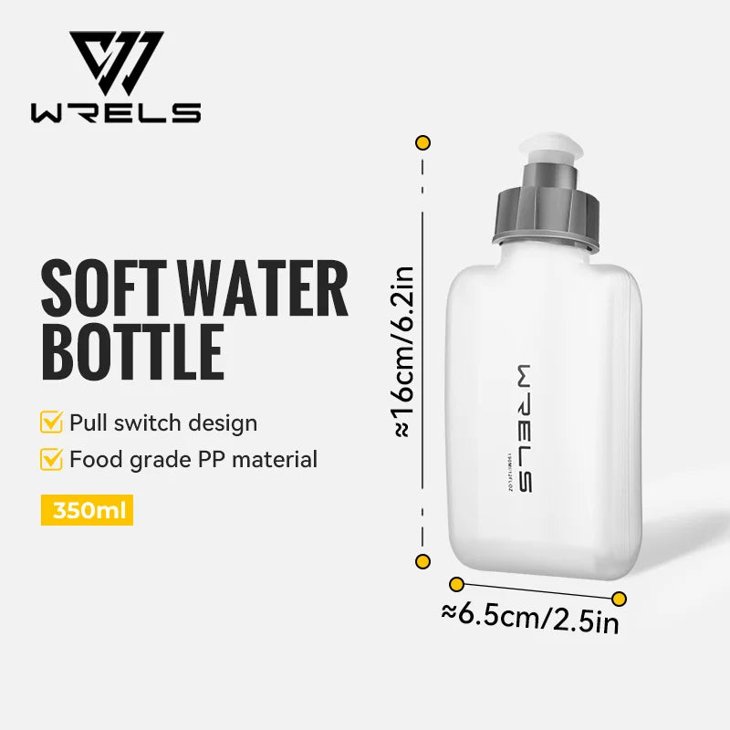 WRELS Outdoor Camping Waist Water Bottle Curved Sports Water Bottle BPA-Free For Ru additional angle