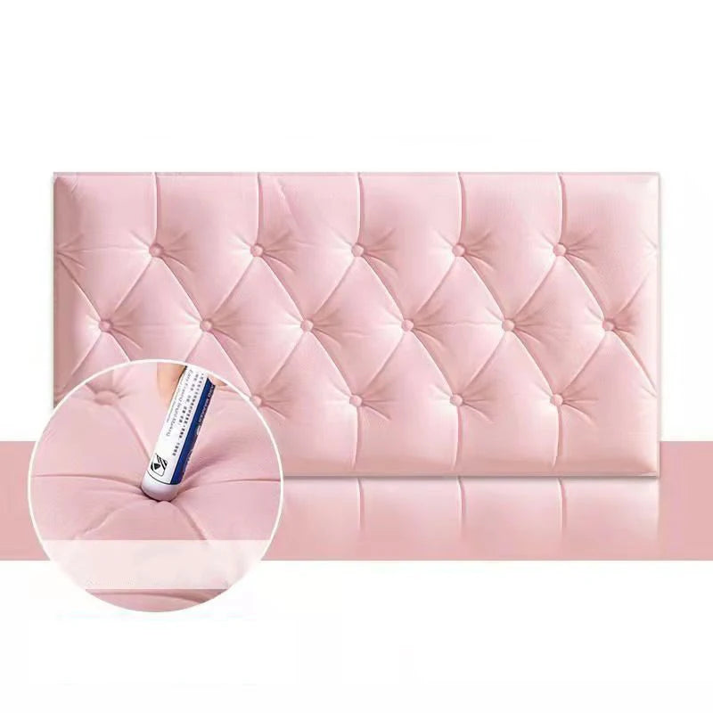 Anti-collision Foam Wallpaper Bedside Sticker | Self-adhesive Soft 3D Wall Padding fo lifestyle view