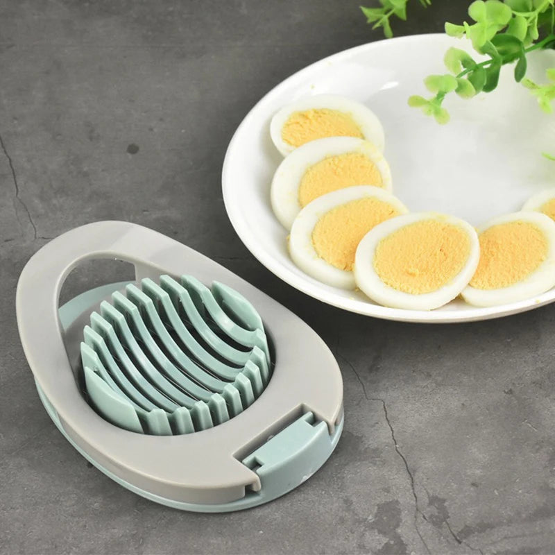 Stainless Steel Egg Slicer | Multipurpose Kitchen Cutter for Eggs and Fruit alternate view