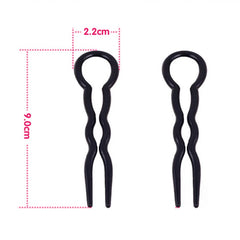 3Pcs Simple Fast Spiral Hair Braid Twist Styling Tool Clip Pin Bun Maker Hot Magic Wholesale