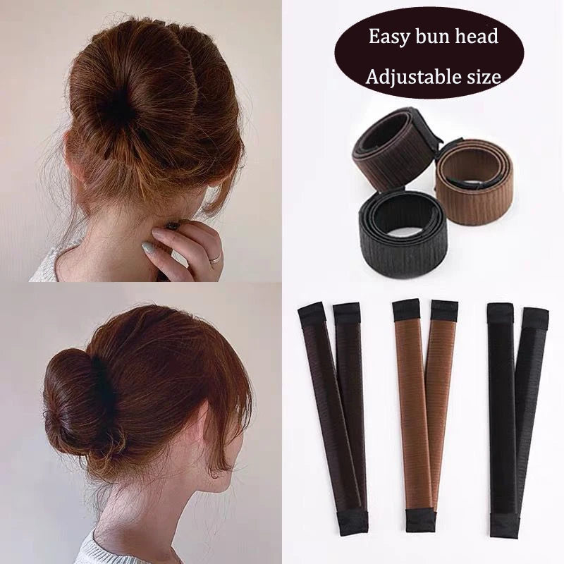 For Beam Twister Hairpin Bagel Sofia Twist Hair Donut Bun Accessory | Industrial Style H detail view