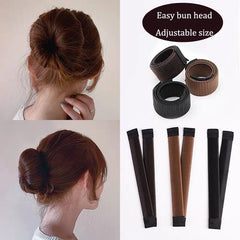 For Beam Twister Hairpin Bagel Sofia Twist Hair Donut Bun Accessory | Industrial Style H detail view