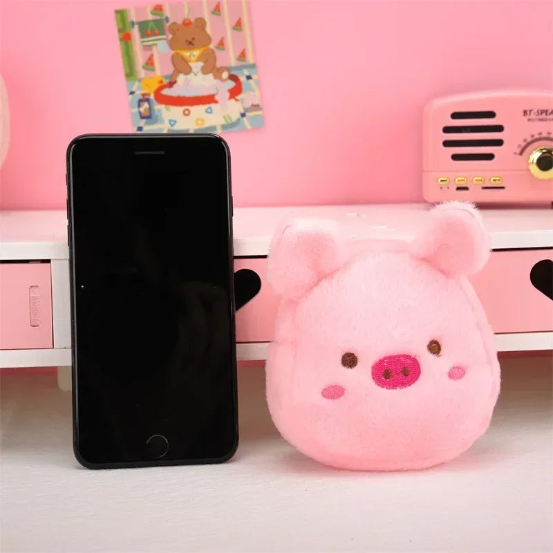 Cute Coin Purse with Keychain | Small Zipper Wallet for Change and Lipstick additional angle