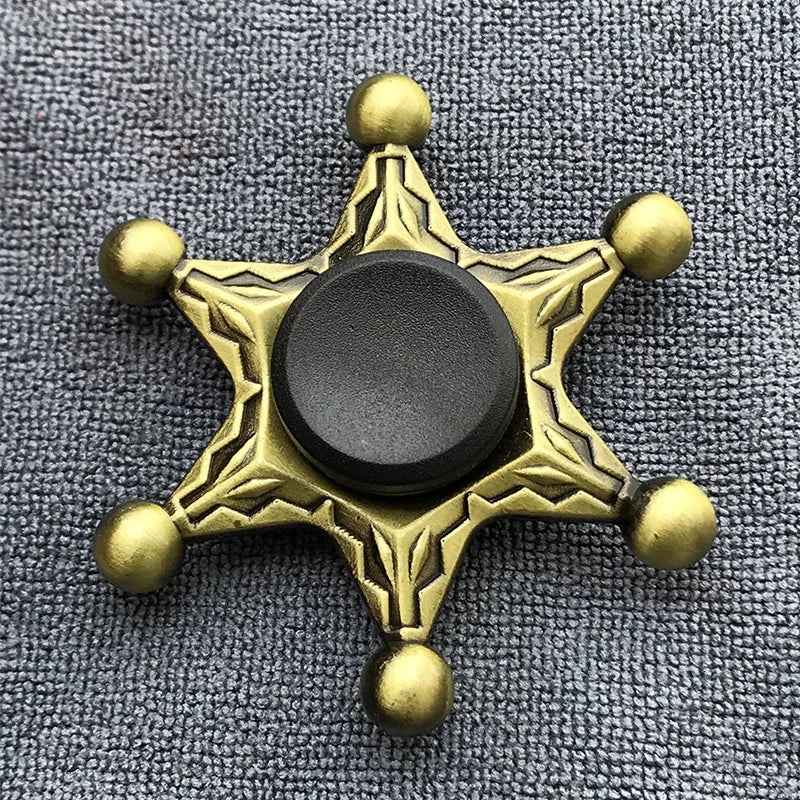 Bronze Metal Alloy Fidget Spinner