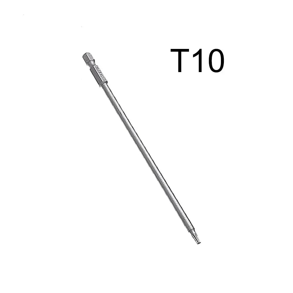 1PC Long 150mm Magnetic Torx Screwdriver Bit | Alloy Steel 1/4 Inch Hex Torx Screw additional angle