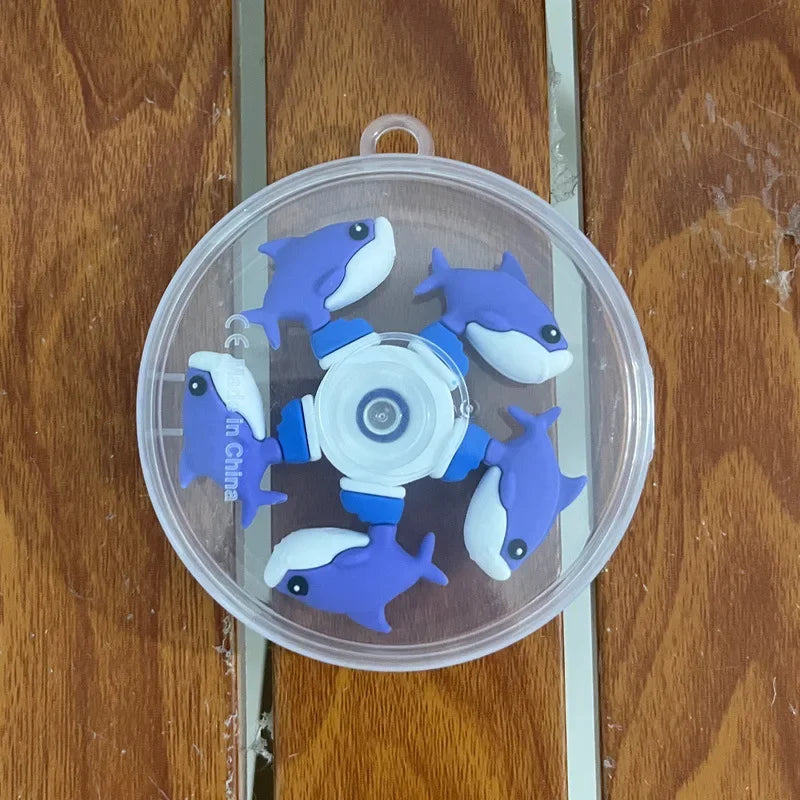 Italian Brainrot Tung Fidget Spinner Chain Toy Deformed Antistress Hand Spinner Vent Toy detail view