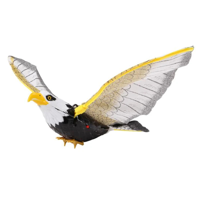 Luminous Hanging Eagle Bird Repellent with Music | Eco-Friendly Flying Bird Scarer additional angle